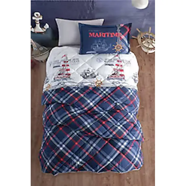 Clasy Maritime Ranforce Tek Kişilik Dört Mevsim Set