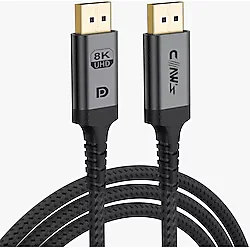 Claws C-DPP-B1 2 m 8K DisplayPort Kablo