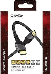 Claws C-HP-B1 2 m 8K HDMI Kablo