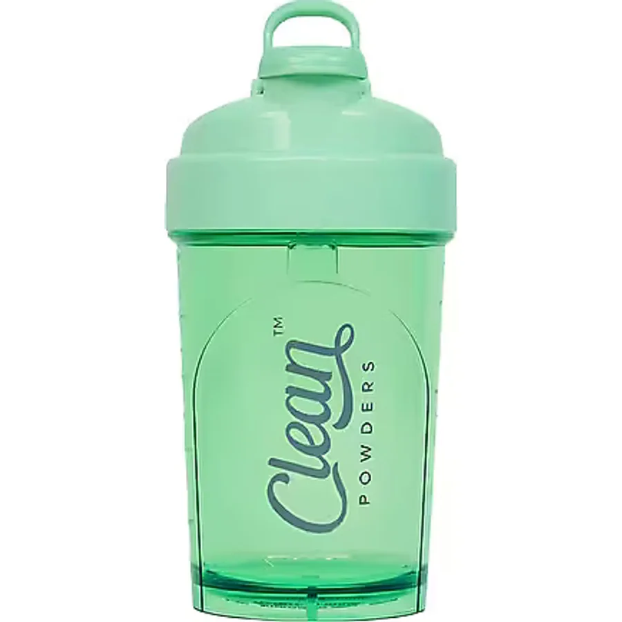 Clean Powders Tritan Shaker 500 mL Yeşil Standart