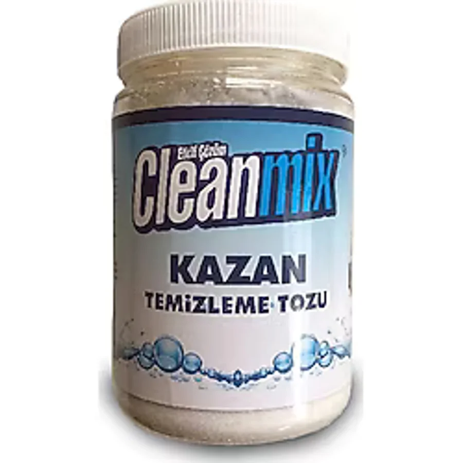 Cleanmix Kireç Çözücü Temizleme Tozu (Çay Kazanı - Çamaşır ve Bulaşık Makinesi ) 1000 gr - 1 kg