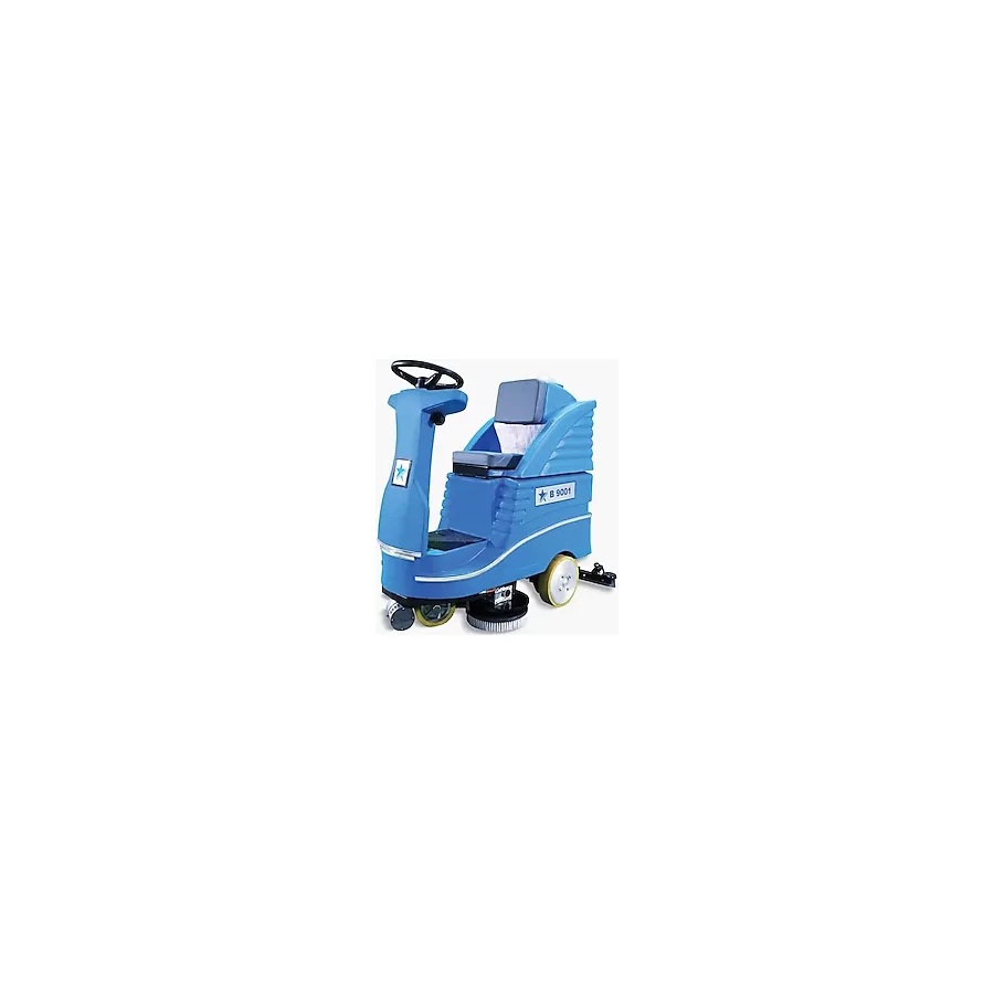 Cleanvac B 9001 Akülü Binicili Zemin Temizleme Makinesi