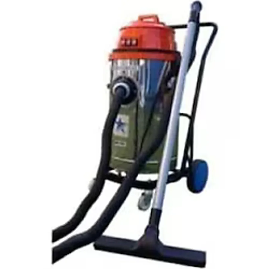 Cleanvac Geniş Çap Hortumlu 3 Motorlu Islak Kuru Sanayi Tip Süpürge Wd 753 S