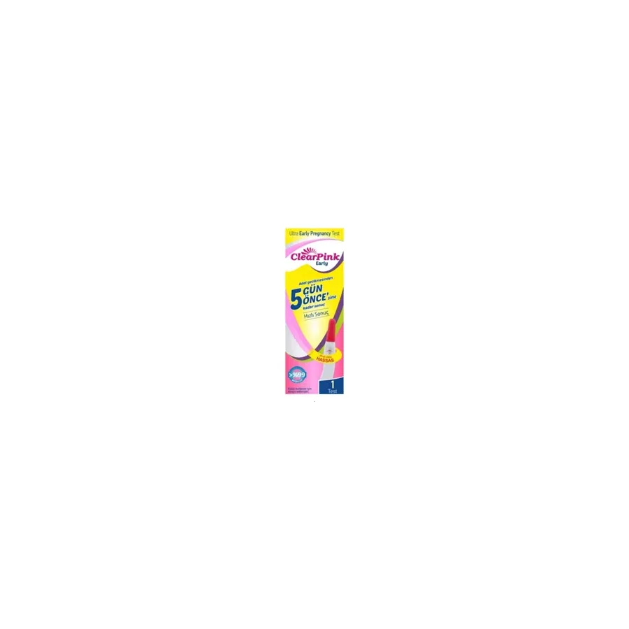 Clearpink Early Erken Gebelik Testi