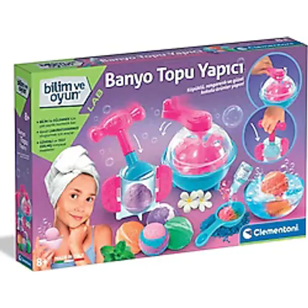 Clementoni Bilim ve Oyun Banyo Topu Yapıcı 64060