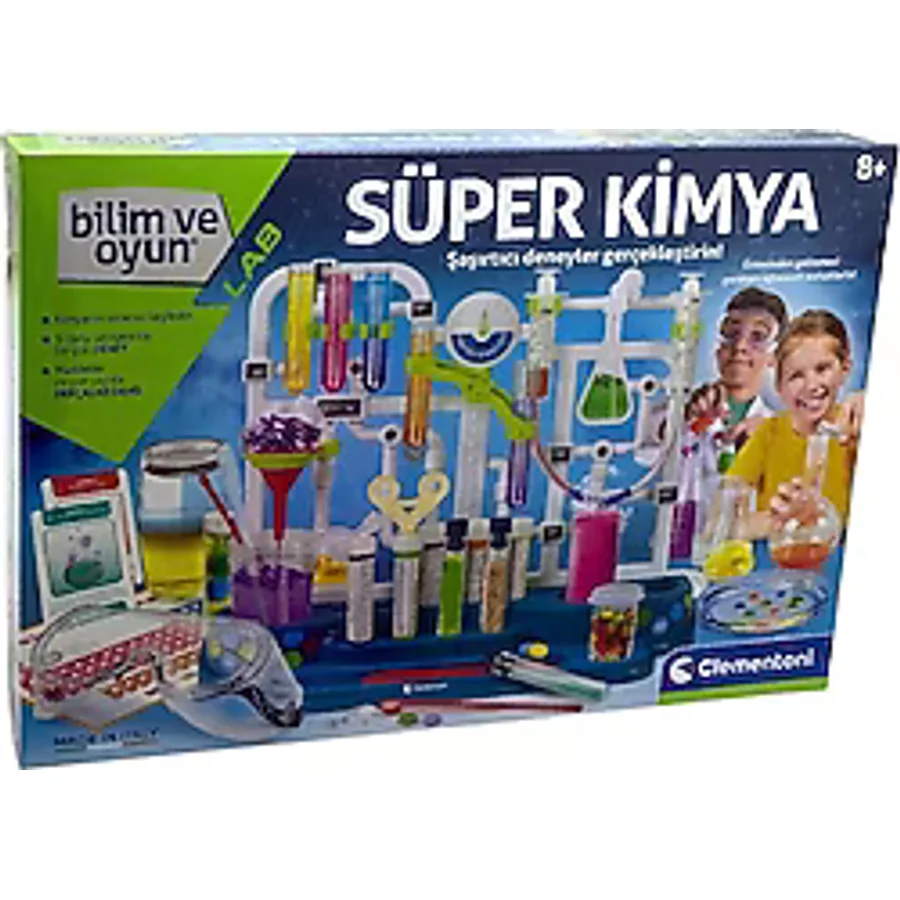 Clementoni Bilim ve Oyun Süper Kimya 64737