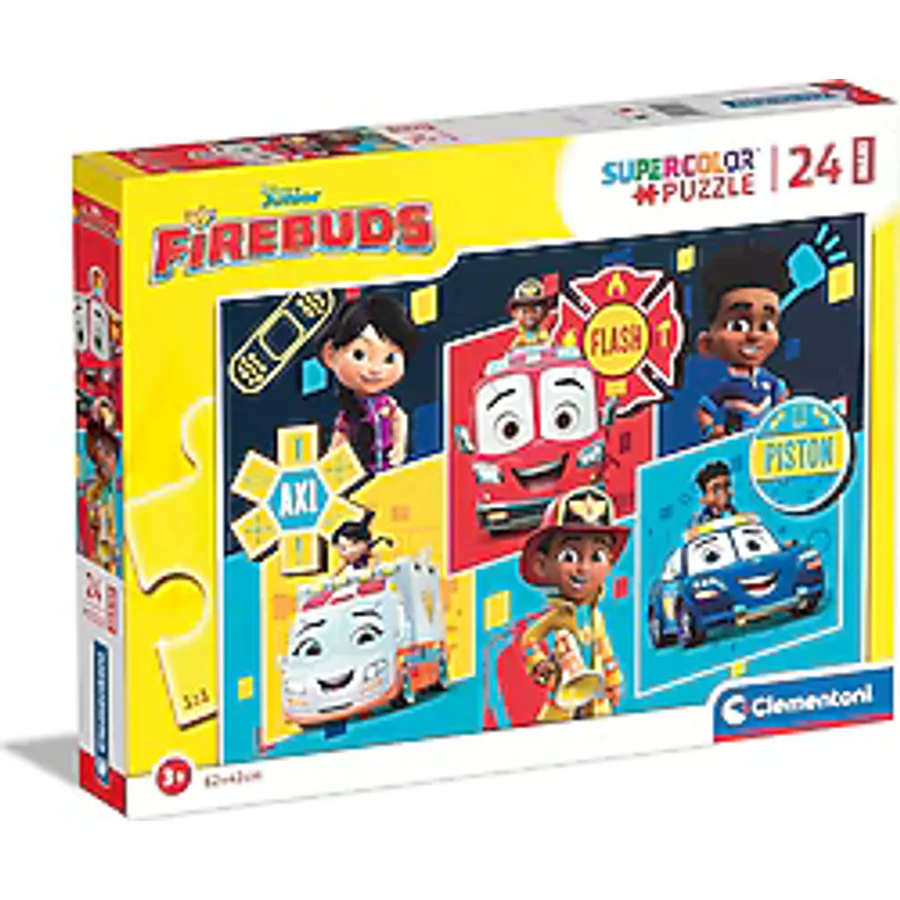 Clementoni Disney Firebuds 24 Parça Puzzle 24244