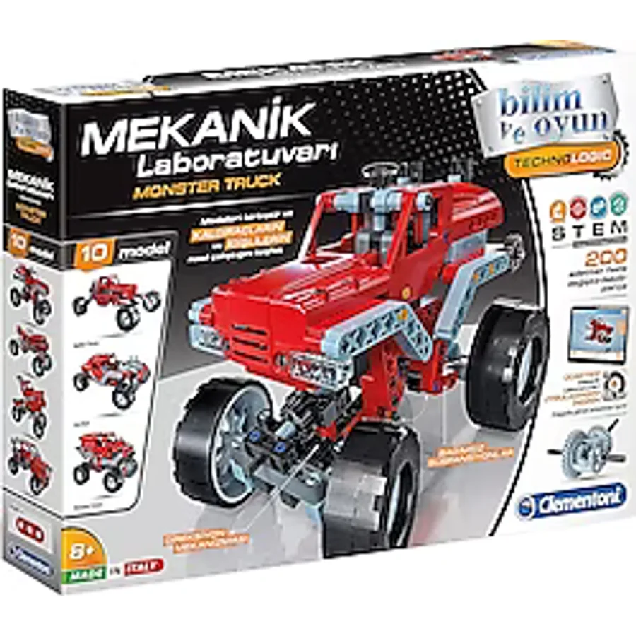 Clementoni Mekanik Laboratuvarı Canavar Kamyonlar