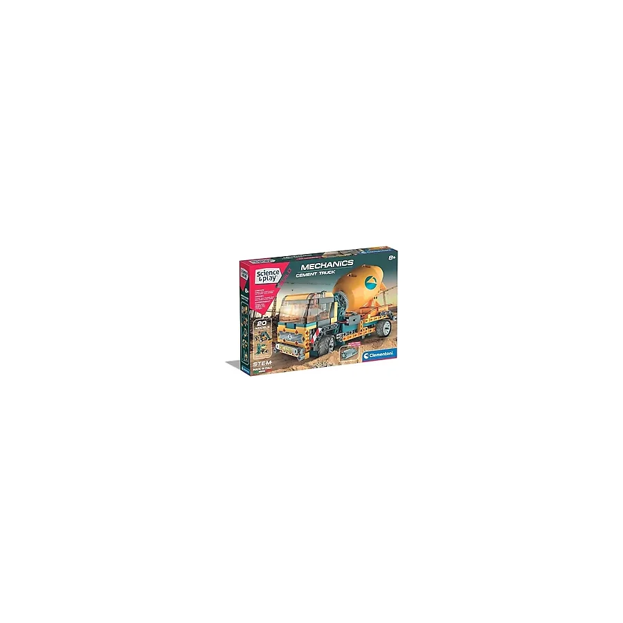 Clementoni Mekanik Laboratuvarı İnşaat Kamyonu 75083