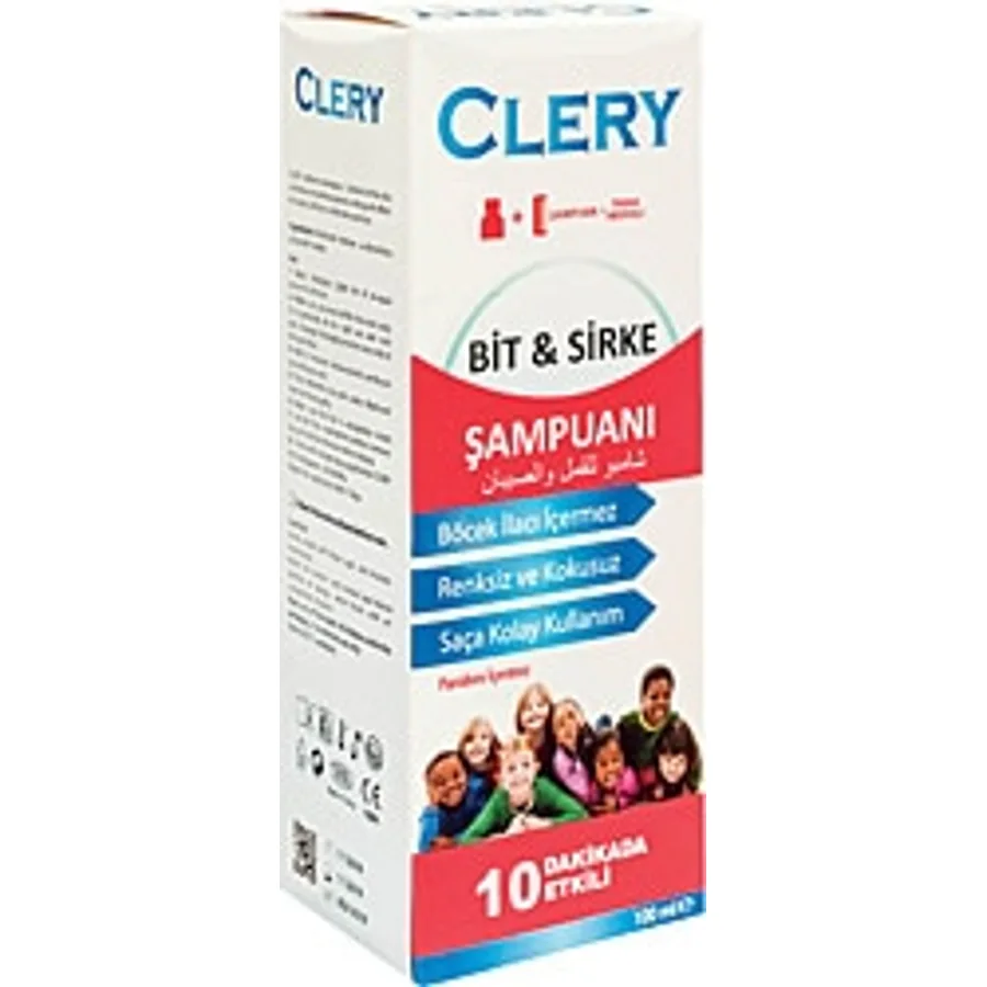 Clery Bit ve Sirke Şampuanı 100 ml