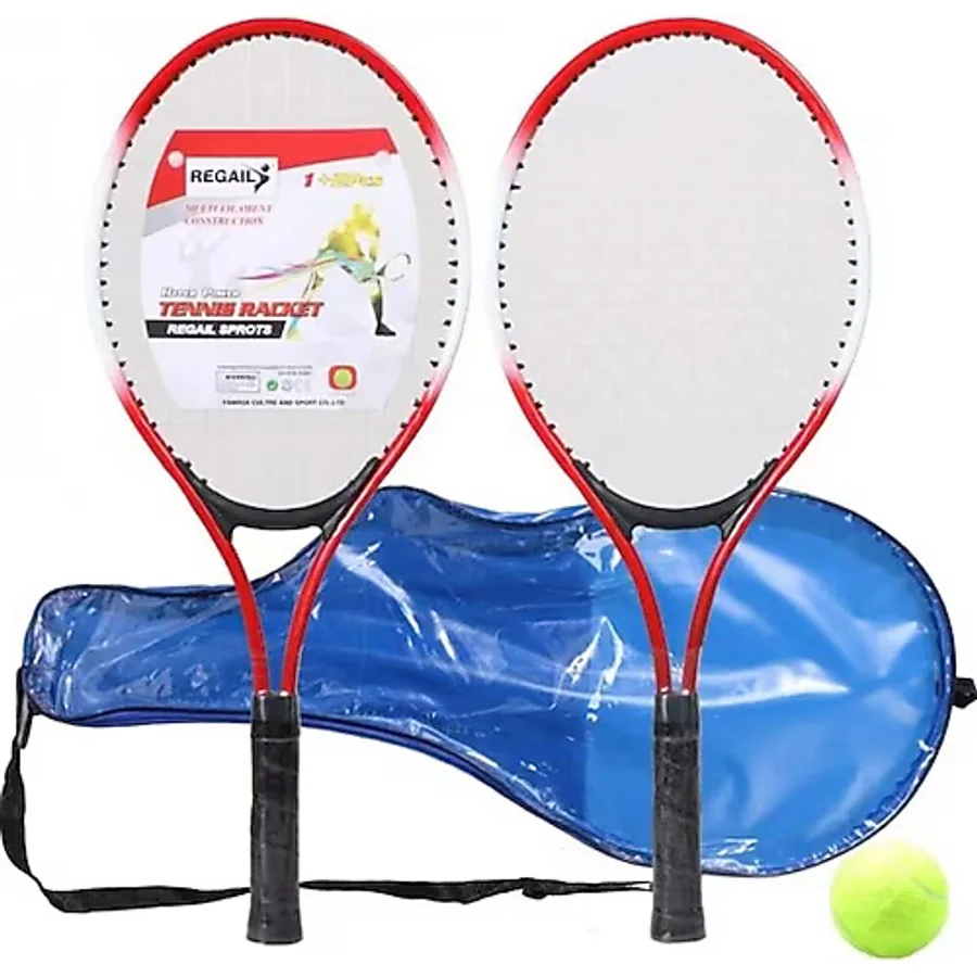 Clifton Çocuk Tenis Raketi Seti 21 Inç 2 Raket 1 Top Çantalı Set