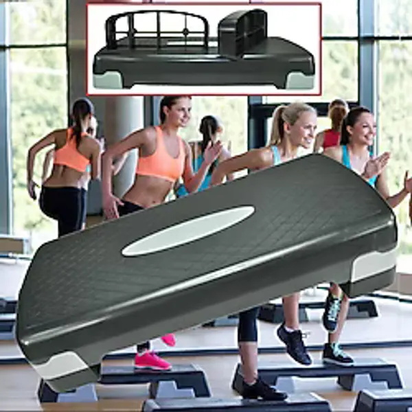 Clifton Dayanıklı Iki Kademeli Ev İçin Uygun Ayarlanabilir Fitness Step Tahtası