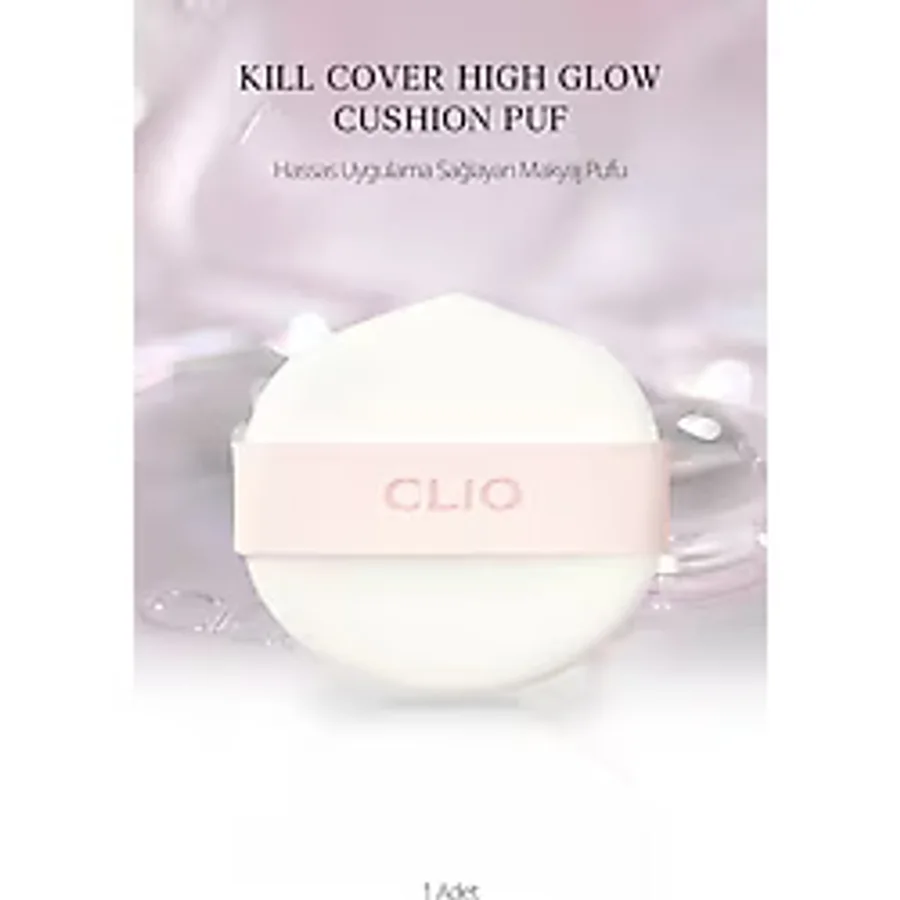 CLIO Hassas Uygulama Sağlayan Makyaj Pufu Clio Kill Cover High-Glow Cushion Puff