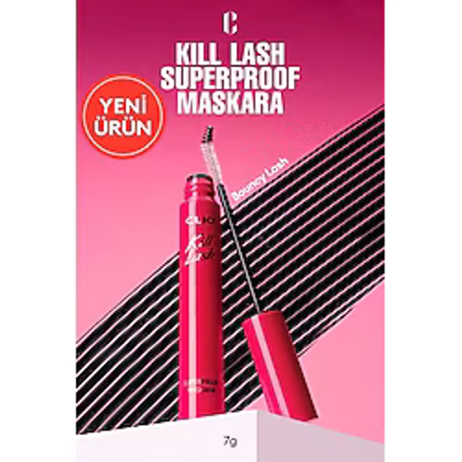 Clio Kill Lash Superproof Siyah Maskara