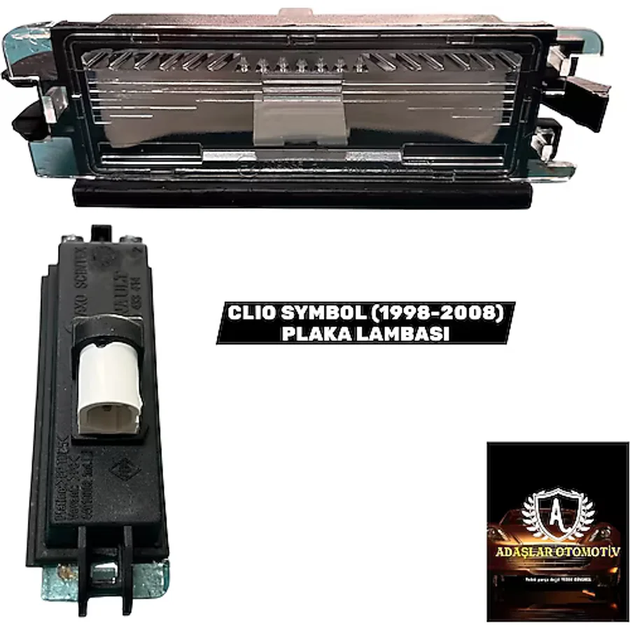 Clio Symbol (1998-2008) Plaka Lambası [ Maıs 7700433414]