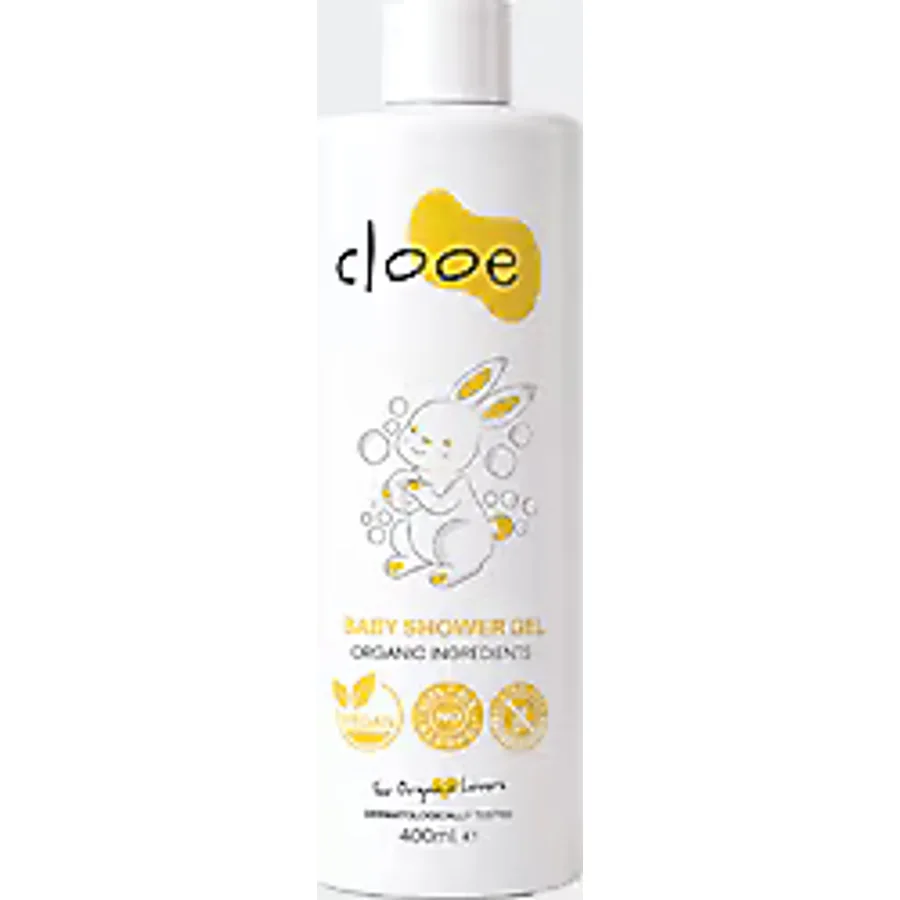 Clooe Organik Bebek Duş Jeli 400 ml
