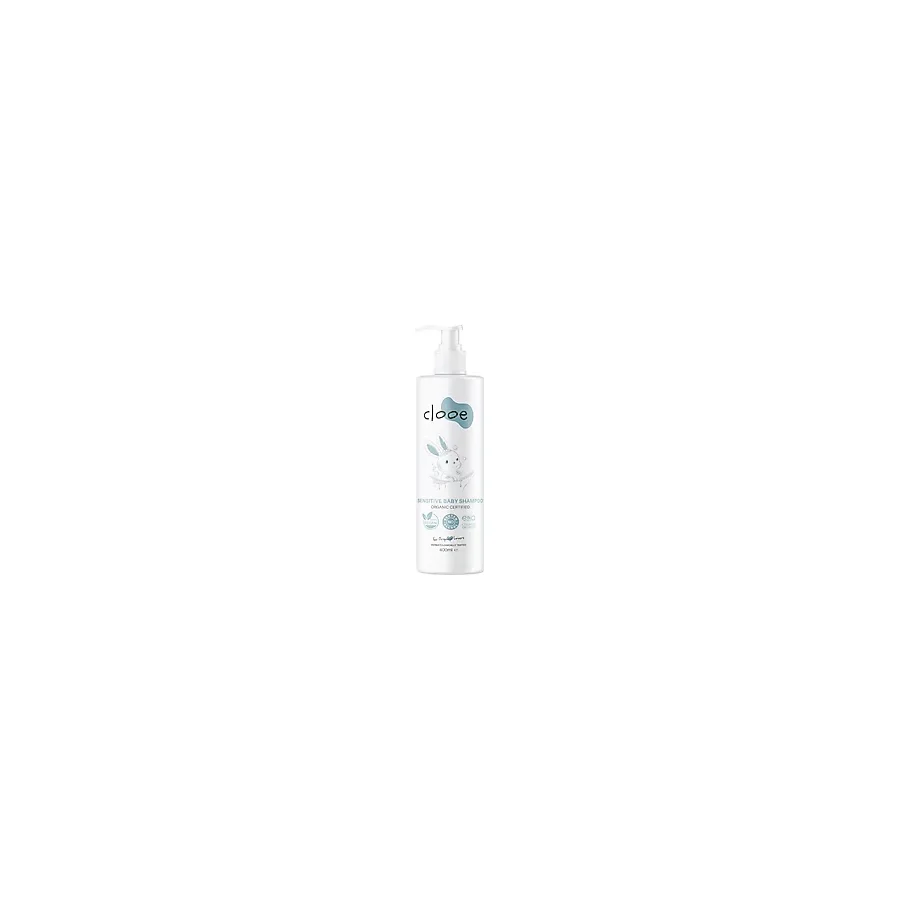 Clooe Organik Sensitive Bebek Şampuanı 400 ml