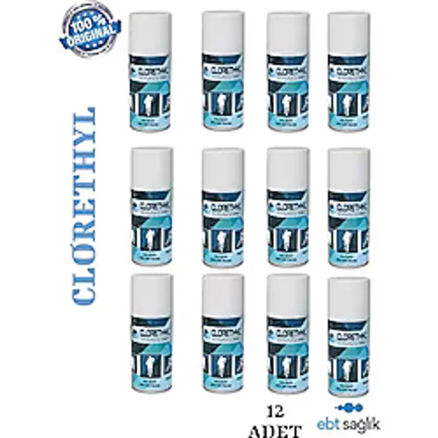 Clorethyl Soğutucu Sprey 12 x 150 ML