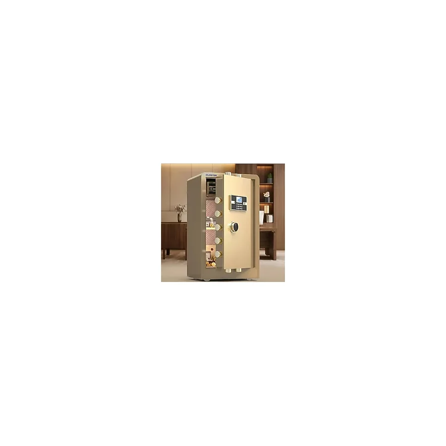 Closter Clp-70 Pro-gl Profesyonel Çelik Para Kasası 70 Cm Gold