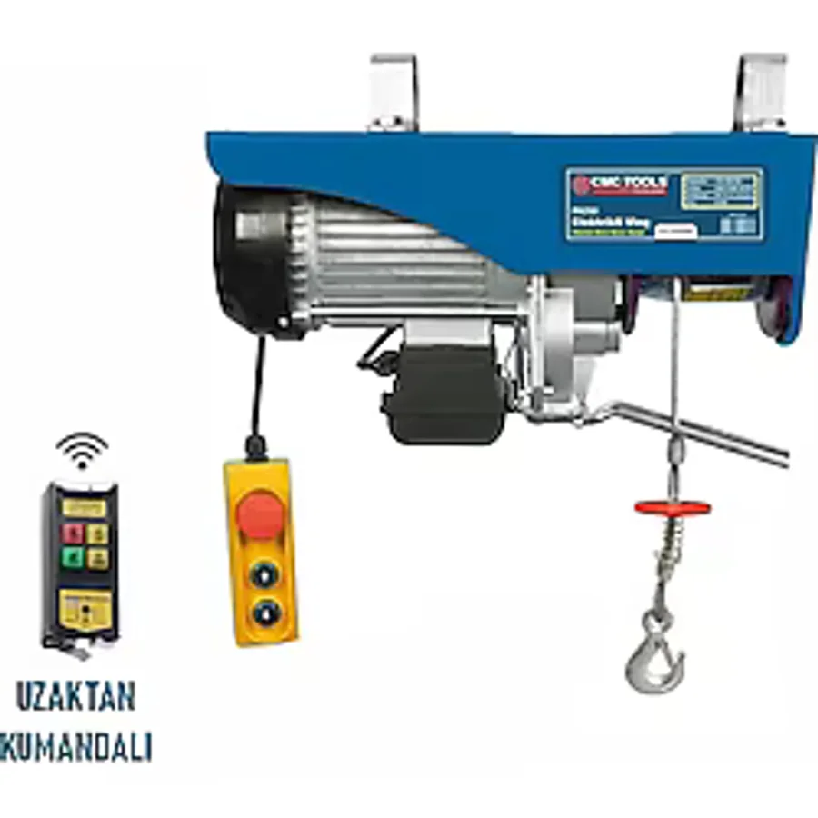 CMC 125-250 KG UZAKTAN KUMANDALI MİNİ ELEKTRİKLİ VİNÇ