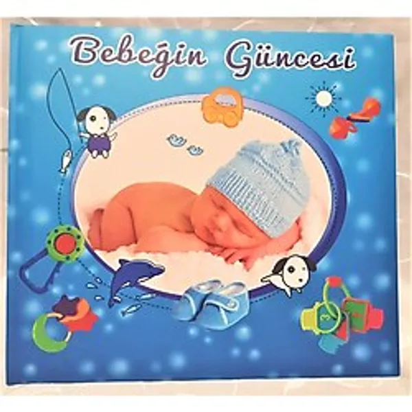 Cmfwebstore Bebek Güncesi Anı Defteri 68 Sayfa 27X30 Cm pembe