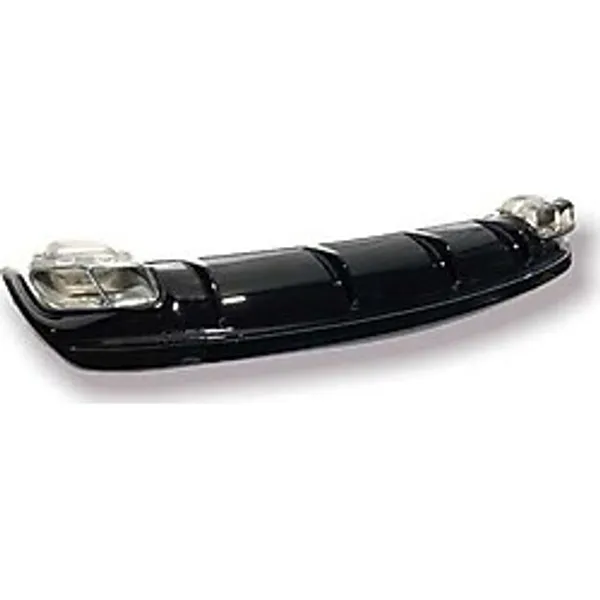 Çmk Mercedes W117 Cla 45 2016-2019 Difüzör Silver Egzoz Seti