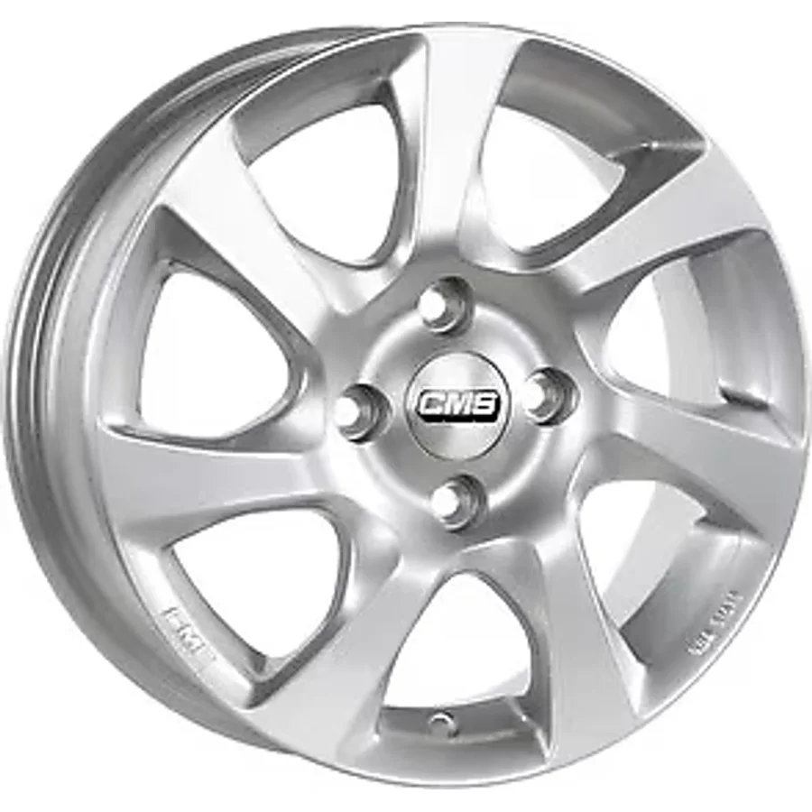 Cms-1059-09 6.0x15" -4x100 Et48 67.2 Silver Jant 4 Adet