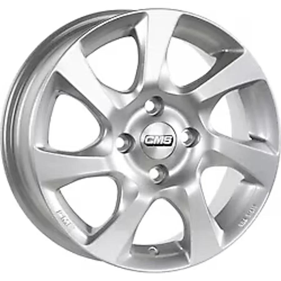Cms-1059-09 6.0x15" -4x100 Et48 67.2 Silver Jant 4 Adet