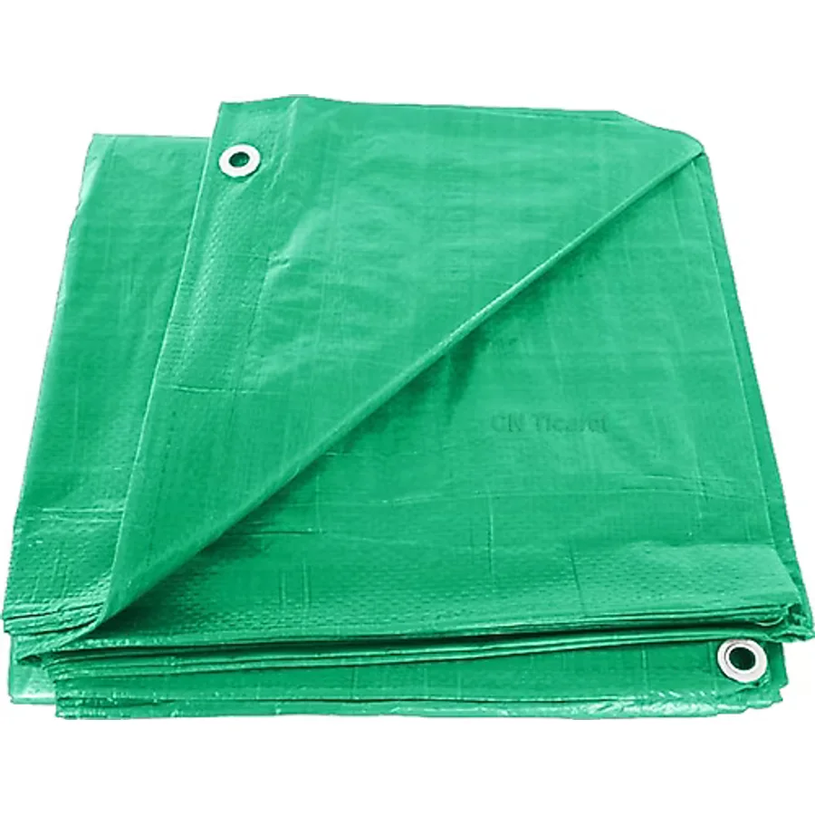 CN Ticaret Yeşil Branda Çadır 6x8 M Pvc Tente Gölgelik Koruma Kamp