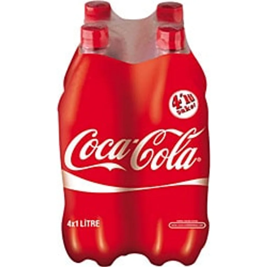 Coca Cola 1 lt 4'lü