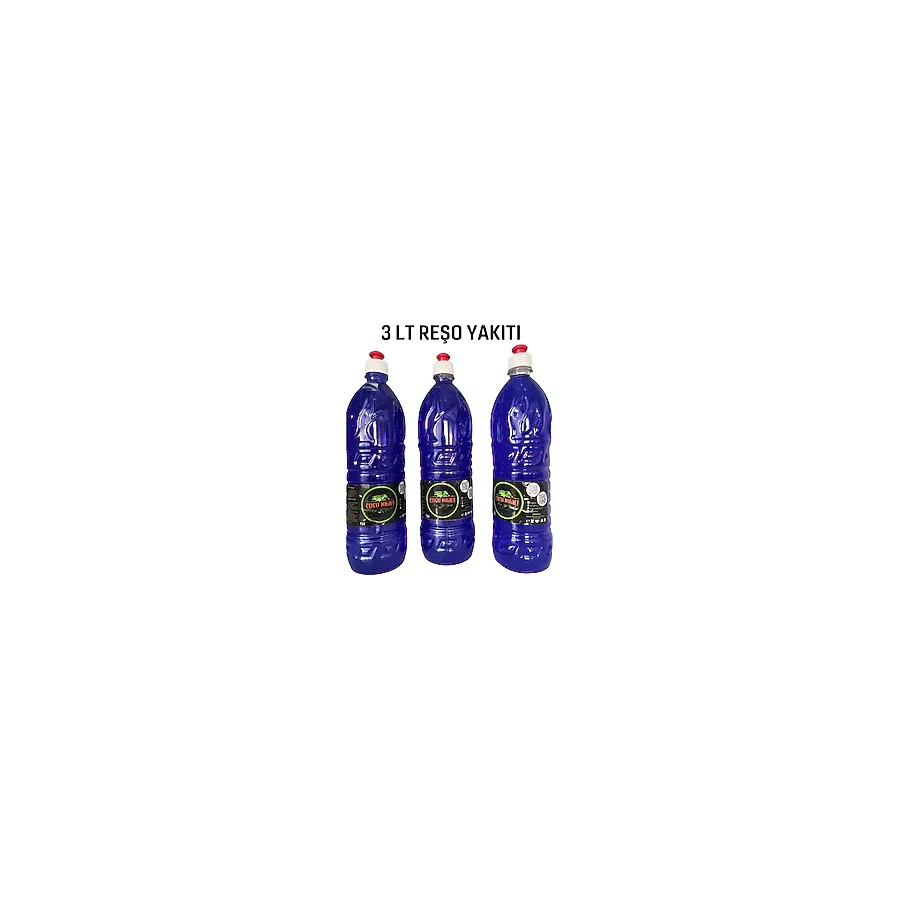 Coco Night Reşo Mangal Şömine Soba Kömürü Tutuşturucu Jel yakıtı 3 x 1 L