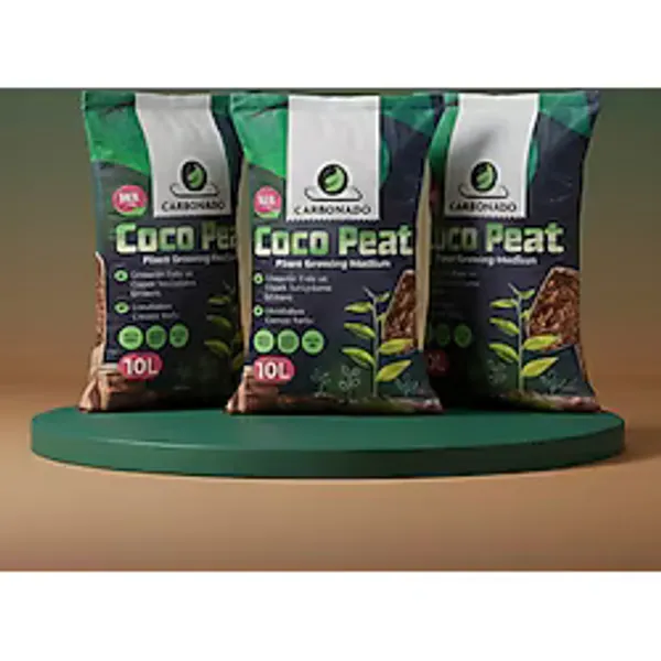 Cocopeat 10L X3 Hindistan Cevizi Lifli Torf Organik Toprak Süper Avantaj Paketi
