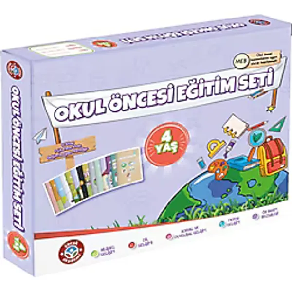 Çocuk Akademi Okul Öncesi Eğitim Seti - 4 Yaş