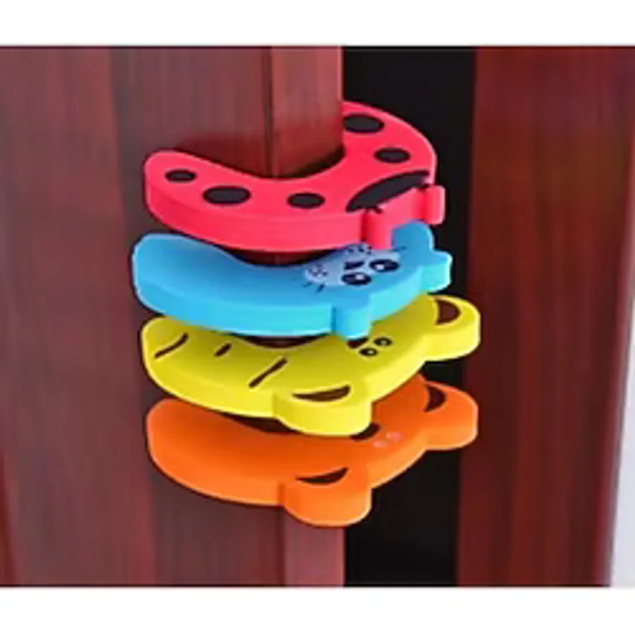 Çocuk Bebek Güvenlik Parmak Koruyucu Kapı Stoperi 4 lü Set