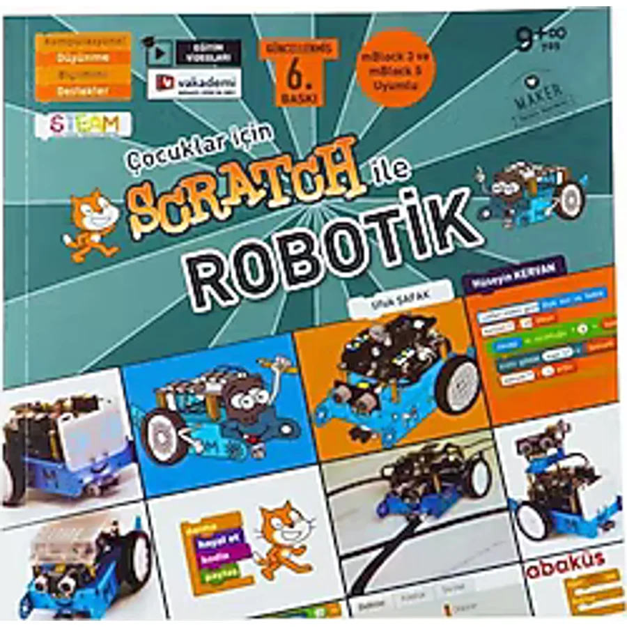 Çocuklar İçin Scratch ile Robotik - Hüseyin Kervan, Ufuk Şafak