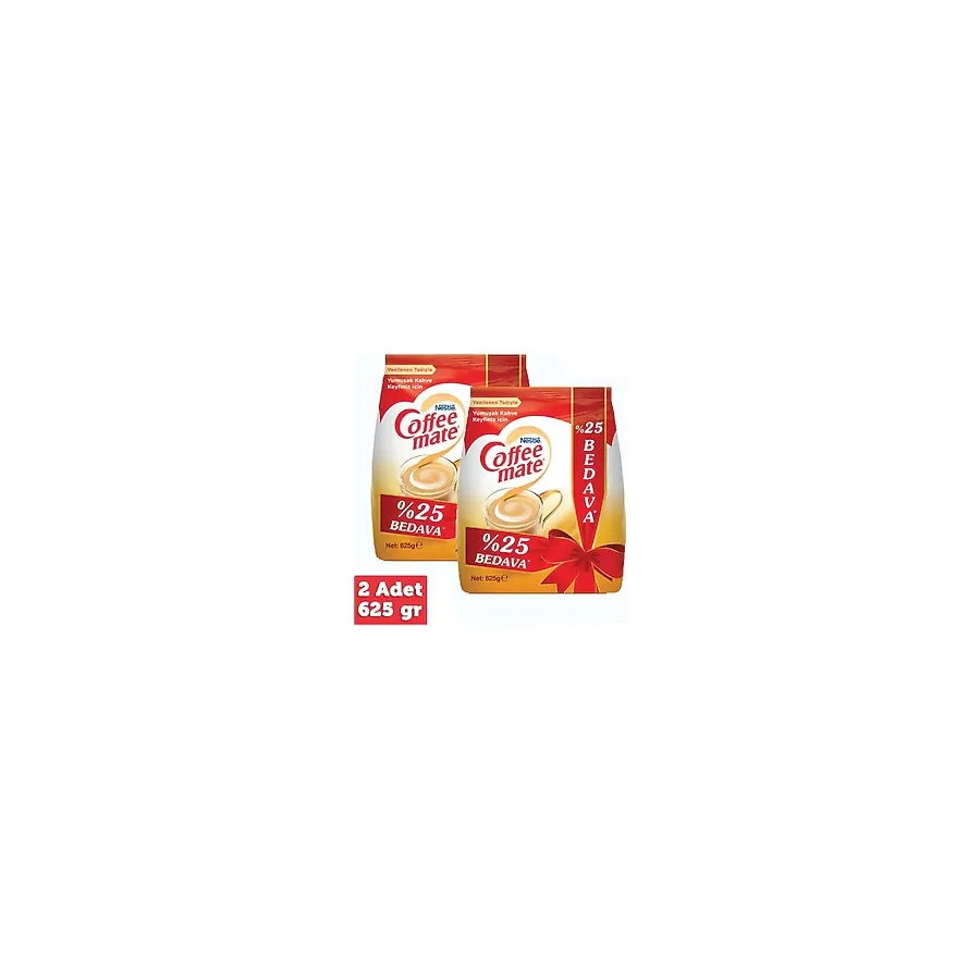 Coffee Mate Kahve Kreması 625 gr 2'li