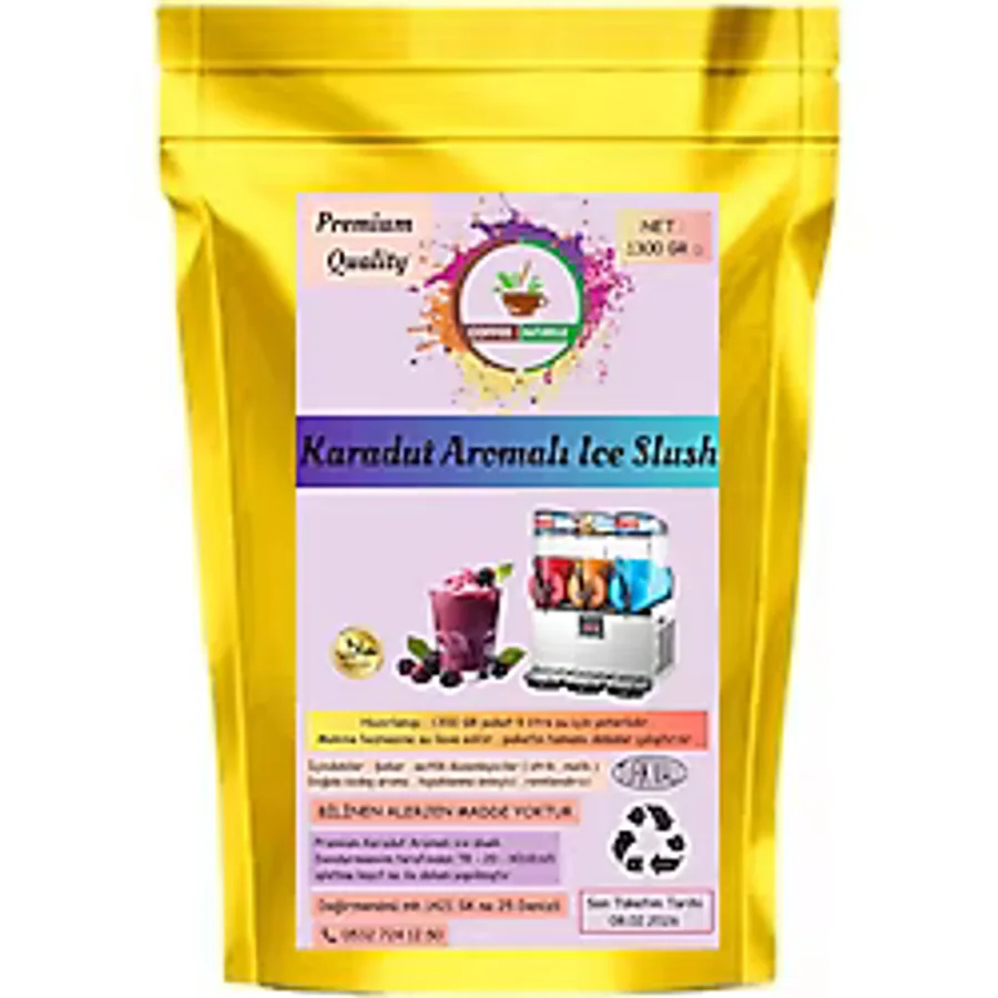 coffee Naturelle Karadut Ice Slush - Buzlaş - Karlama - 1300 GR - Premium Quality