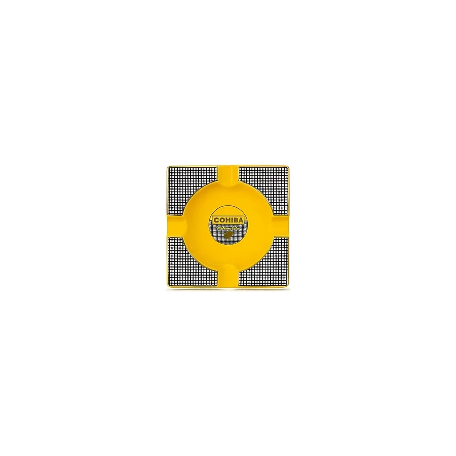 Cohiba Sarı Porselen Dörtlü Büyük Puro Küllüğü