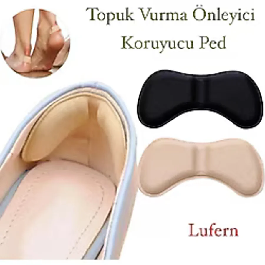 Çok Amaçlı Yumuşak Dayanıklı Taban Arkası Koruyucu Daraltma Ayakkabı Topuk Vurma Önleyici Pad 5 Mm