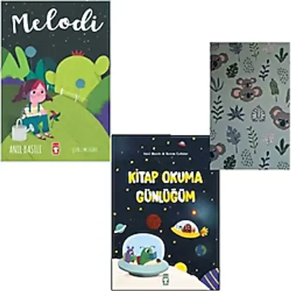 Çok Okunan Çocuk Öykü Kitapları - Melodi - Kitap Okuma Günlüğüm -Not Defteri Hediye