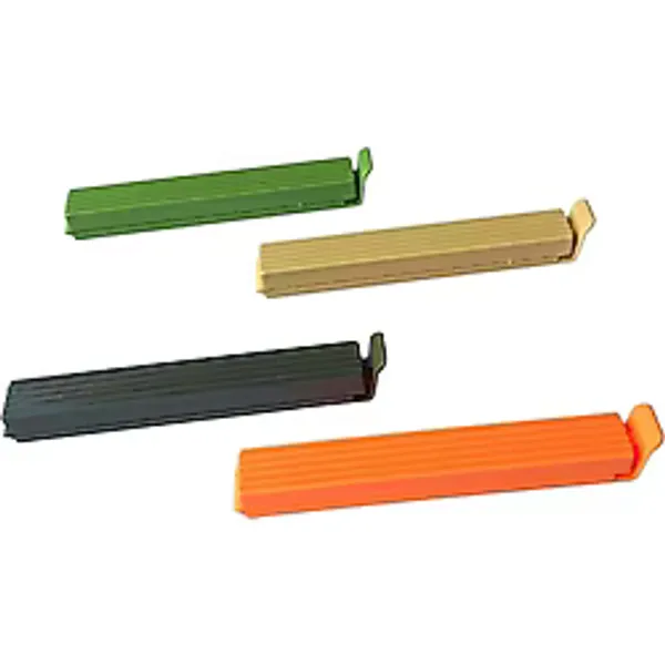 Çok Renkli Pratik Poşet Klipsi, Paket, Ambalaj, Torba, Çanta Kapatıcı Plastik Kilidi, Mandalı (Karışık 8 Adet)