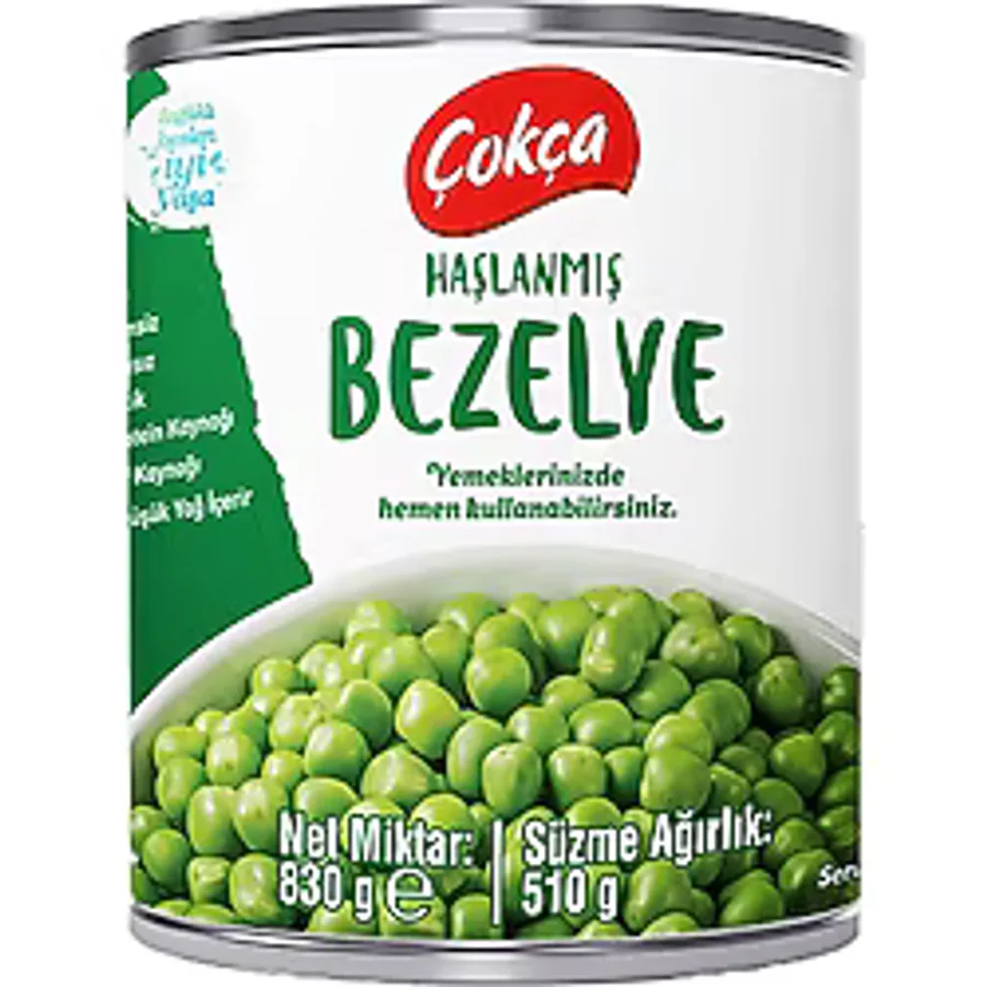 Çokça 830 gr Konserve Bezelye