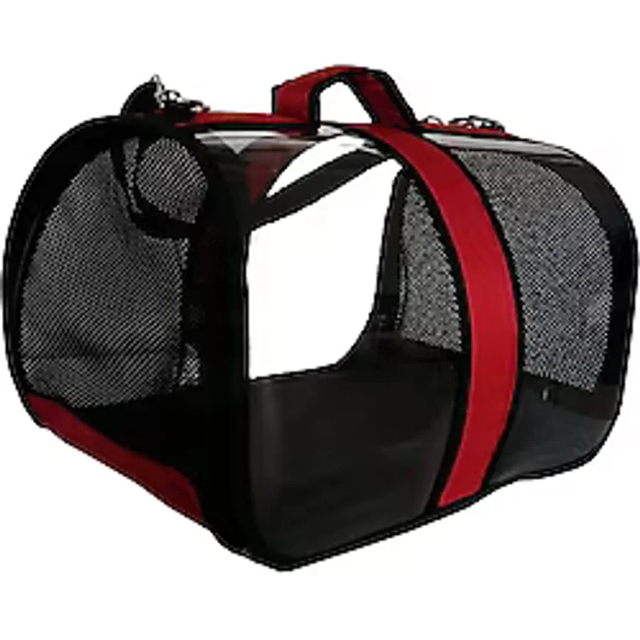 Colezium Tünekli Kuş Taşıma Çantası 20-30 cm Kırmızı