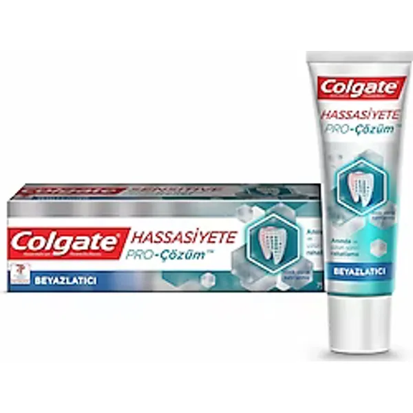 Colgate Hassasiyete Pro-Çözüm Beyazlatıcı 75 ml Florürlü Diş Macunu