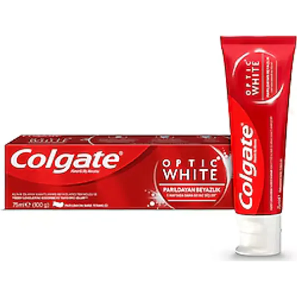 Colgate Optic White Parıldayan Beyazlık 75 ml Florürlü Diş Macunu