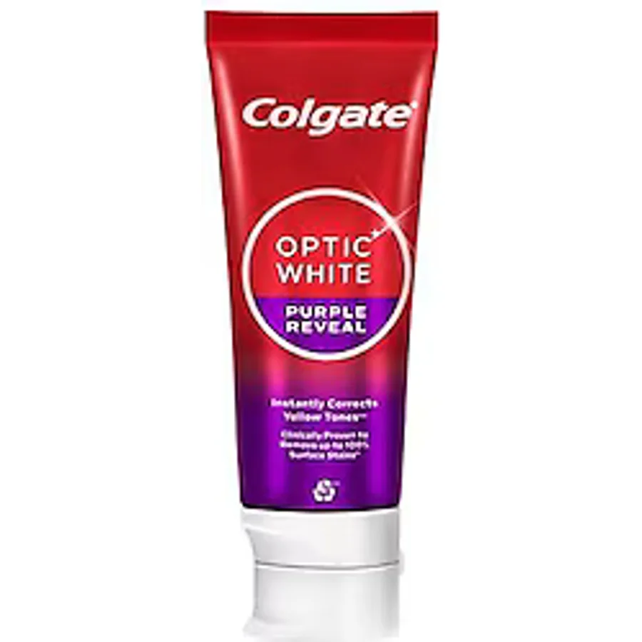 Colgate Optic White Purple Reveal Beyazlatıcı 75 ml Diş Macunu