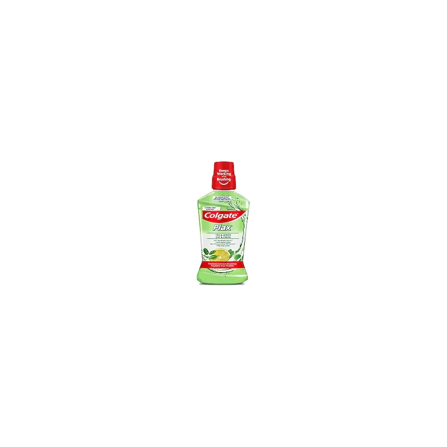 Colgate Plax 500 ml Çay ve Limon Ağız Bakım Suyu Ferah Nefes İçin Antibakteriyel Etki