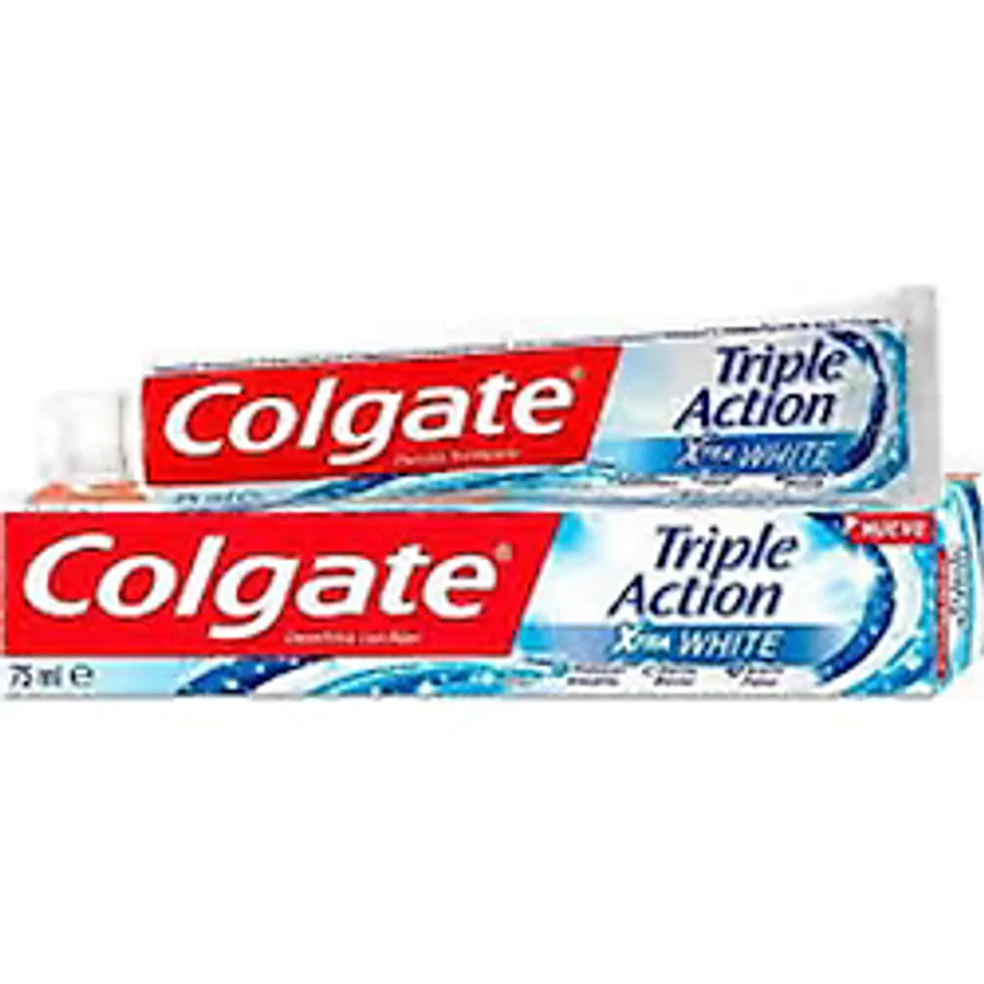 Colgate Üçlü Etki Beyazlatıcı 75 ml 2 Adet Florürlü Diş Macunu