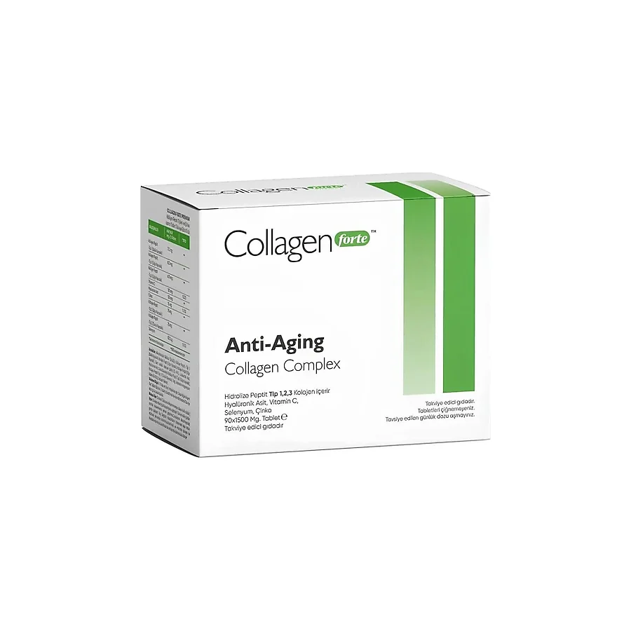 Collagen Forte Anti-Aging Collagen Complex 1500 mg 90 Tablet