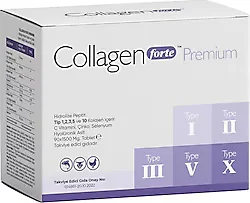 Collagen Forte Platinum Premium 5 Tip Kolajen 90 Tablet